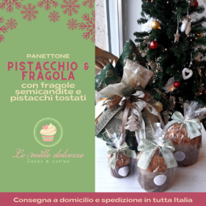 panettone pistacchio & fragola